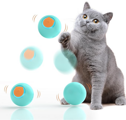 PurrPounce™ - Interactive Cat Ball